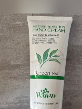 Wawaw Green Tea Intense Hydration Hand Cream 3.5 oz